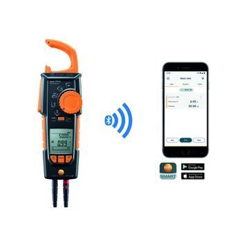 0590 7703 03 Testo 770 3 Premium Set strāvas knaibles ar Bluetooth