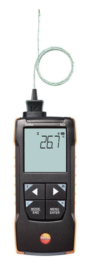 0563 0925 Testo 925 termometrs ar iespēju tam pievienot K-tipa zondi