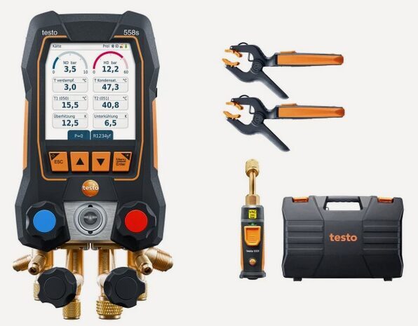 0564 5582 Testo 558s Smart vakuuma komplekts