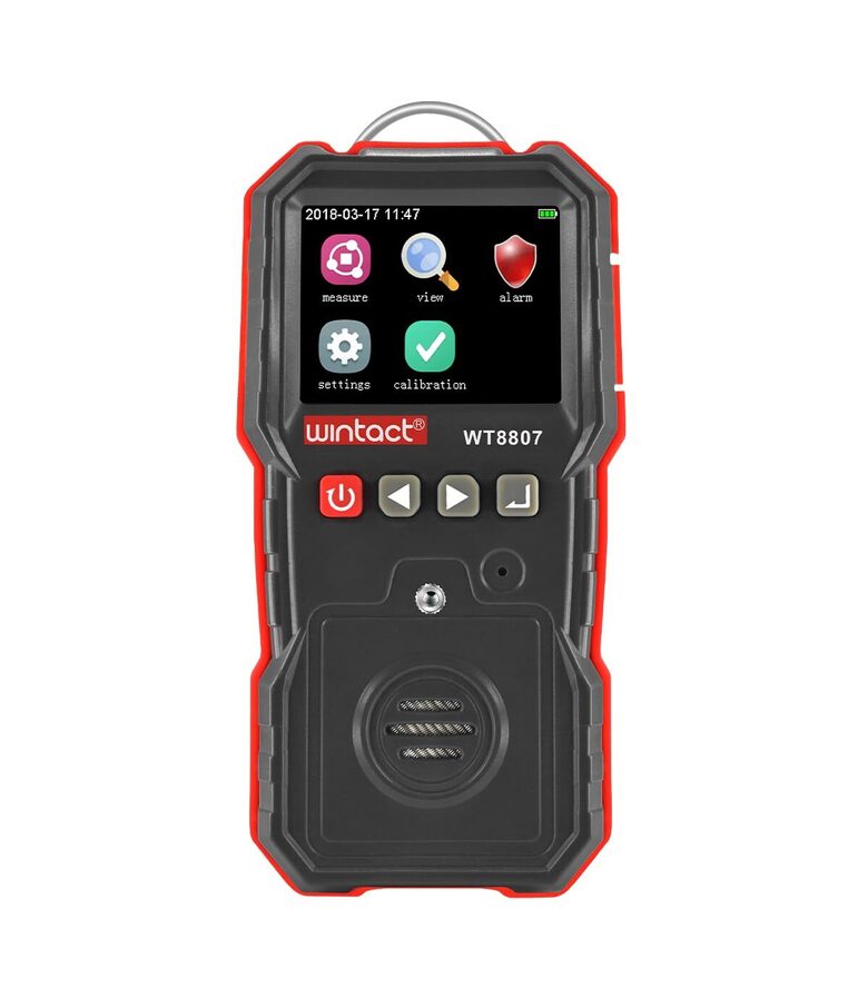 Wintact WT8807 CO₂ gāzes analizators (gāzu detektors)