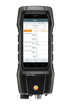 8734 0082 Testo 300 SE mugursomas komplekts ar NO sensoru