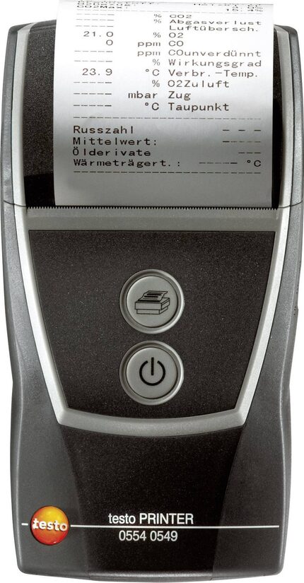 0554 0549 Testo printeris IRDA