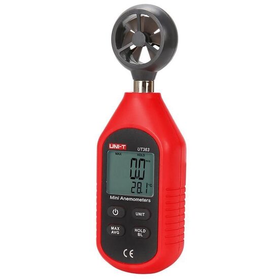 UNI-T UT363 anemometrs ar spārniņu