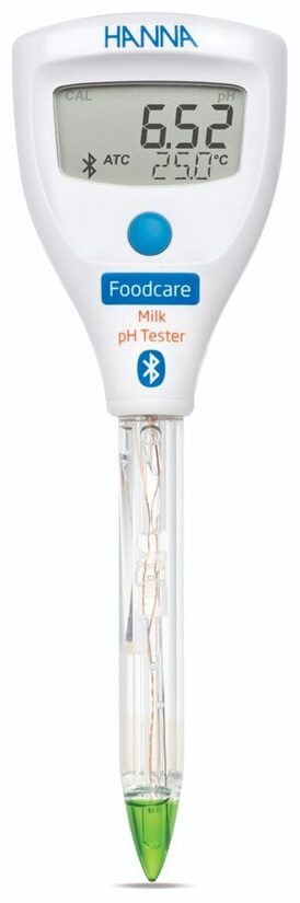 HI9810342 Hanna Instruments HALO2 Foodcare Bluetooth pH testeris pienam