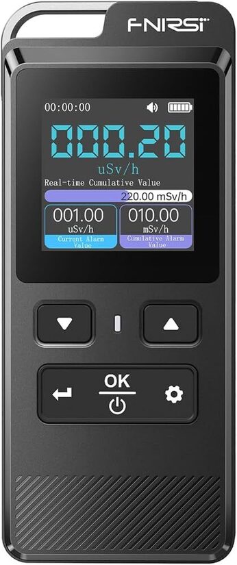 FNIRSI GC-02 Geiger Counter Kodolradiācijas detektors