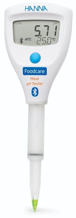 HI9810362 Hanna Instruments HALO2 Foodcare Bluetooth pH testeris gaļai