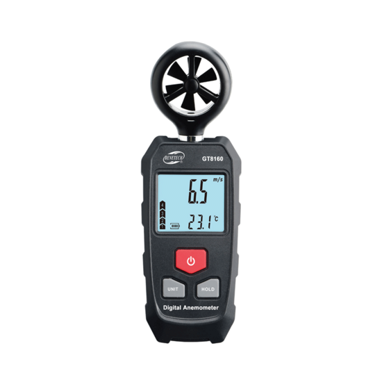 Benetech GT8160 — digitālais anemometrs