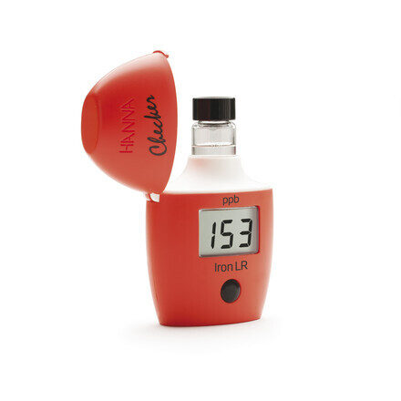 Kolorimetrs HI721, Dzelzs mērītājs (0.00–5.00 ppm / mg/L)